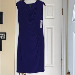 Gorgeous purple sleeveless dress